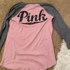 PINK long sleeve Size: XS fits S as well